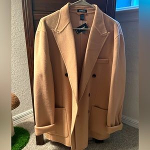 *NWT* EXPRESS Coat - Camel